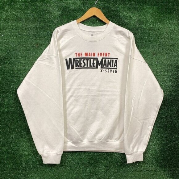 WrestleMania crewneck sweater, size XL - Picture 1 of 5